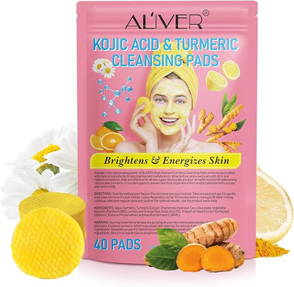 Brghtening Tumeric & Kojic Acid Pads