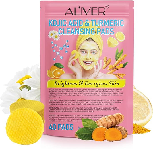 Brghtening Tumeric & Kojic Acid Pads